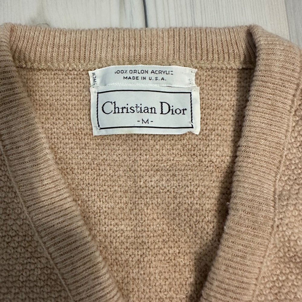 Vintage Christian Dior Sweater - Size Medium